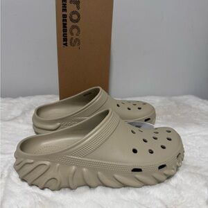 Crocs Salene Bembury Unisex Beige Clogs